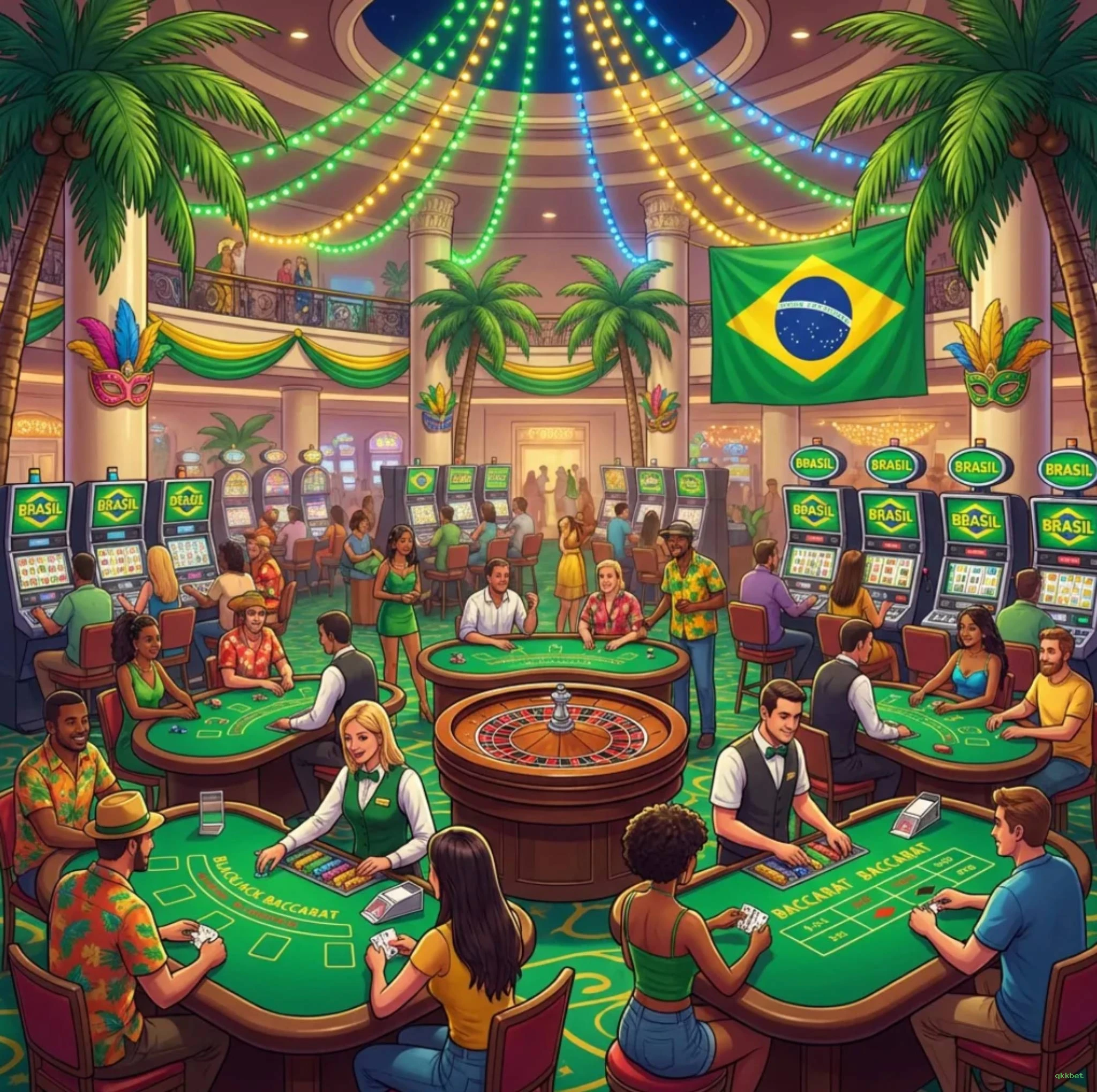 A Magia dos Caça-Níqueis no qkkbet